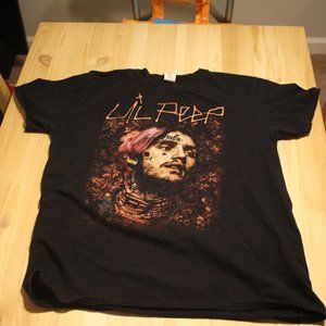 Lil Peep Hot Topic Floral Tshirt 